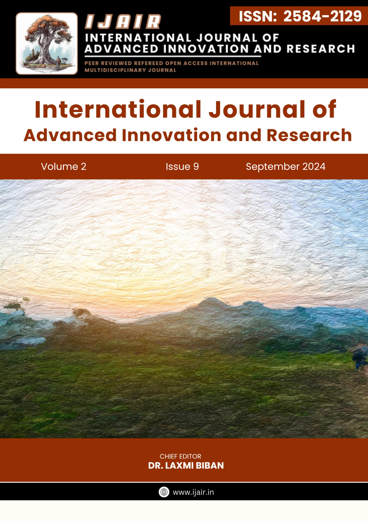 					View IJAIR: Vol. 2, Issue 9, September 2024
				